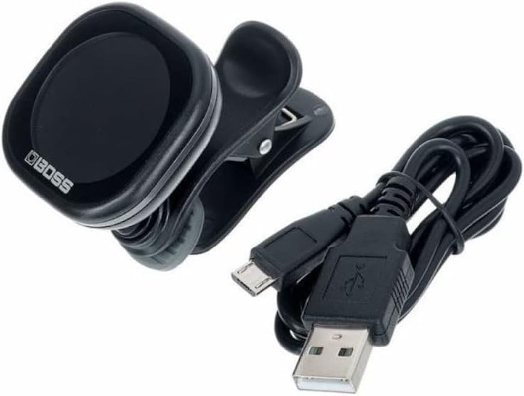 TU-05 Rechargeable Chromatic Clip-On Tuner for Guitar, Bass and Ukulele