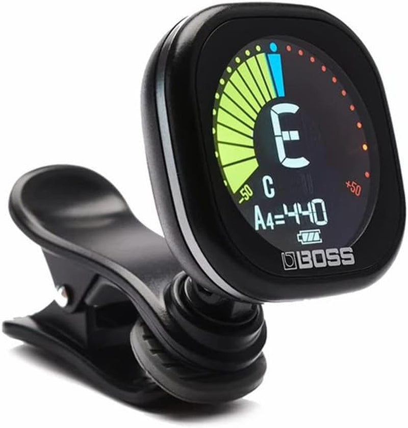 TU-05 Rechargeable Chromatic Clip-On Tuner for Guitar, Bass and Ukulele